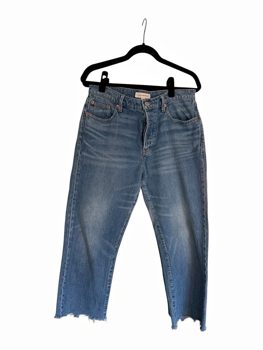 Lucky Brand Cropped Straight Leg Jeans Waist 29